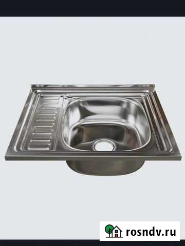 Мойка для кухни накладная (с сифоном) Мончегорск - изображение 1