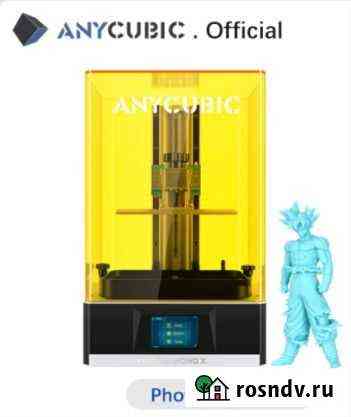 Anycubic Photon Mono X, 8,9 дюйма, 4K, монохромный Калининград