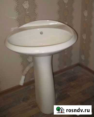 Раковина с тумбой +унитаз /цена за всё Кемерово - изображение 1