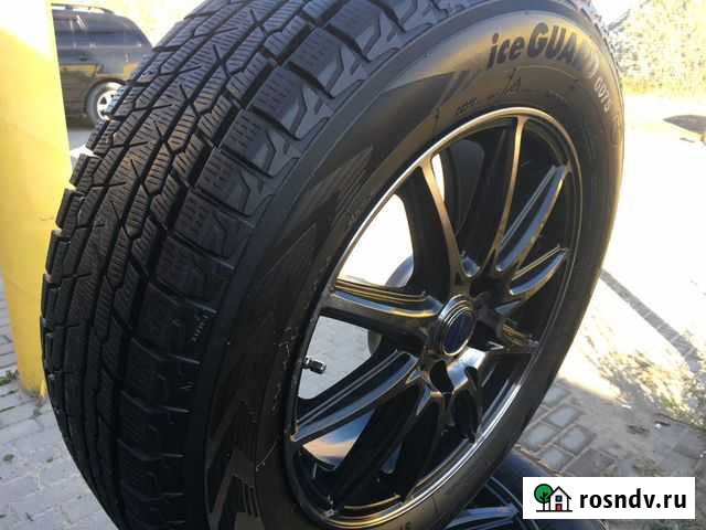 Колёса Шины Yokohama 225 65 r17 + диски Enkei 114 Брянск - изображение 1