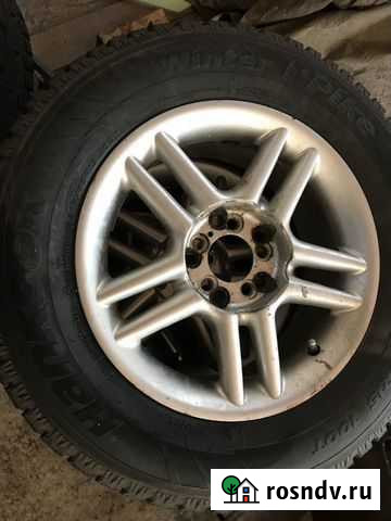 Зимняя резина r15 215/65 с дисками Шадринск - изображение 1