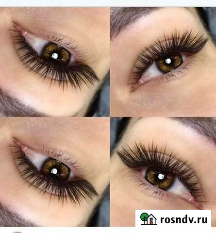 Наращивание ресниц на дому Терская - изображение 1