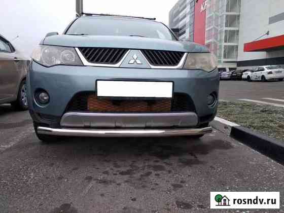 Защита бампера 60 мм Mitsubishi Outlander XL Ахтубинск