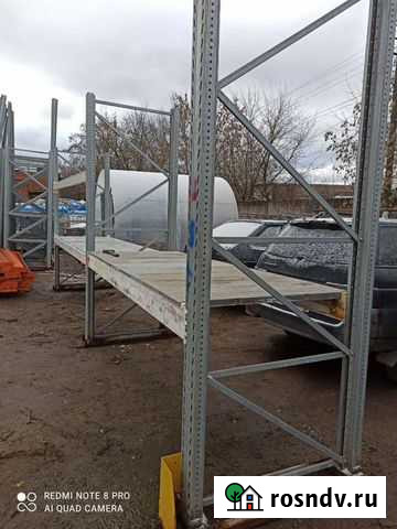 Стеллажи металлические бу Микрон с настилом Лесные Поляны - изображение 1