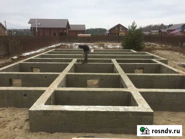 Фундамент, дренаж, забор, отмостка Александров - изображение 1