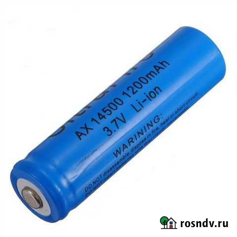 Аккумулятор 14500 (1200mA, 3.7В) Калининград - изображение 1