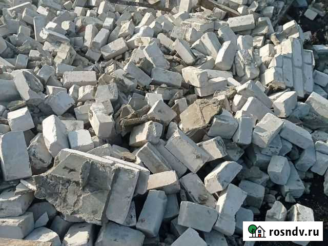 Кирпич белый силикатный бу Бавлены - изображение 1