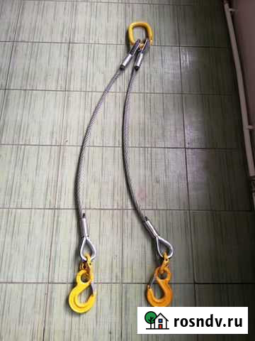 От производителя строп канатный 2ск 4т-24т/1,5 м Сургут - изображение 1