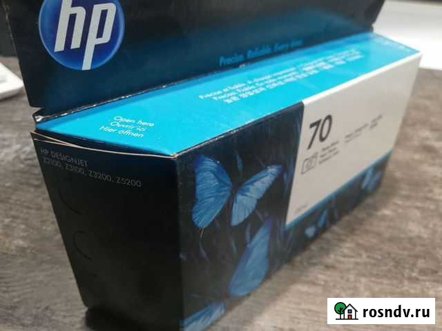 Картридж HP 70, фото черный / C9449A Челябинск - изображение 1