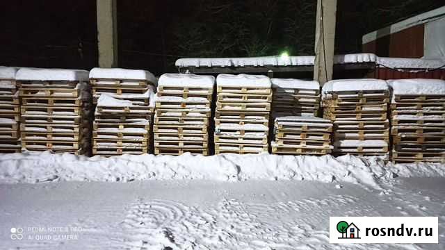 Поддоны деревянные бу продать Тосно - изображение 1