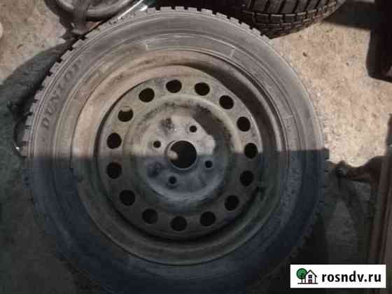 Продам калёса dunlop winter ICE 01 на штамповках 4 Псков