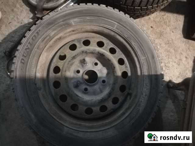 Продам калёса dunlop winter ICE 01 на штамповках 4 Псков - изображение 1