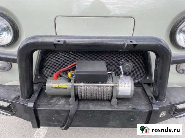 Лебедка на УАЗ (трос кевлар) 5.5 тонн Тюмень - изображение 1