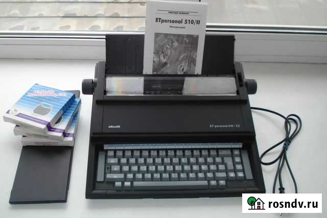 Электрическая печатная машинка Olvetti Тюмень - изображение 1