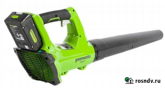 Воздуходувка акк greenworks G24AB 24 V Анапа - изображение 1