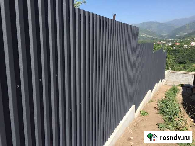 Забор из профнастила с доставкой Кольцово - изображение 1