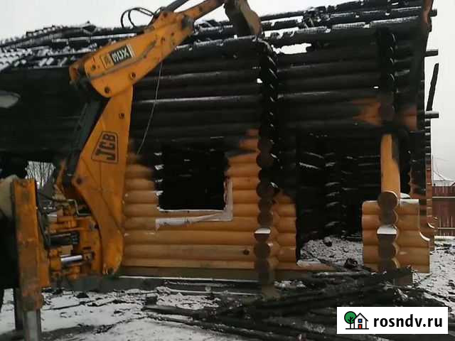 Вывоз мусора от Сноса срубов,дач,бань Москва - изображение 1