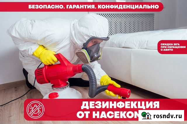 Дезинфекция Уничтожение тараканов, клопов, клещей Волгоград - изображение 1
