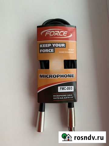 Кабель XLR 3м Сыктывкар - изображение 1