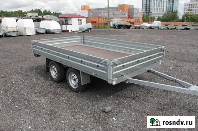 Прицеп-платформа, рессоры (кат. В), 3.1х1.9 метра Санкт-Петербург - изображение 1