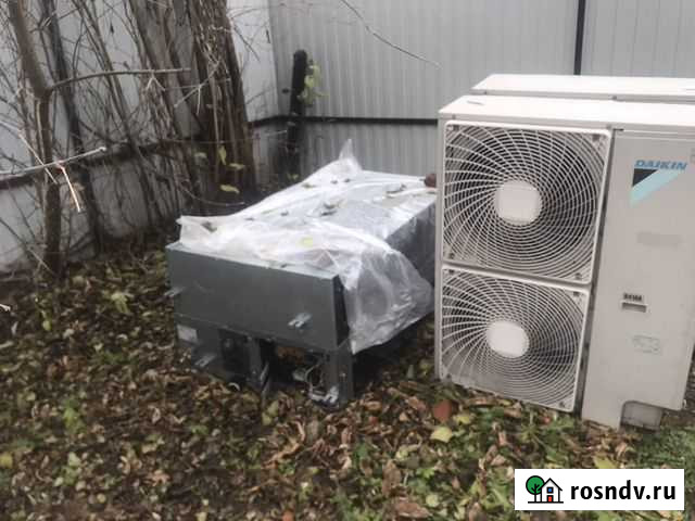 Канальный кондиционер на 100кв.м. бу daikin Щербинка - изображение 1