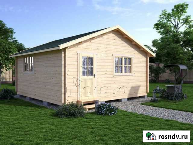 Дом из бруса 5,5х6,0 м Белогорск - изображение 1