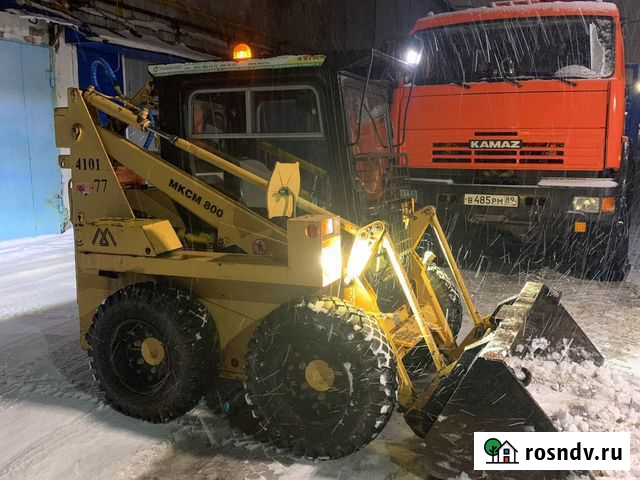 Услуги мини погрузчика чистка снега Надым - изображение 1