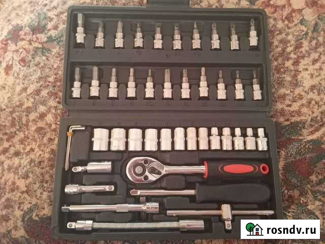 Набор инструментов головок 46 предметов Иваново - изображение 1