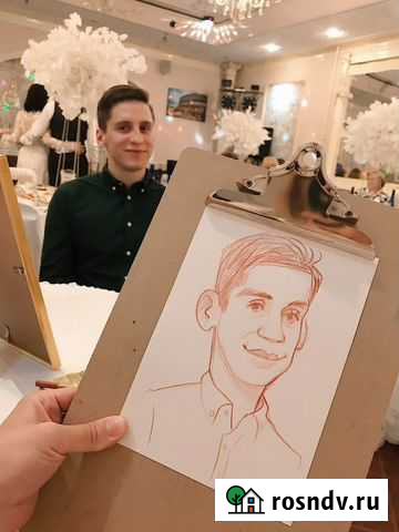 Художник на празднике (Свадьбе, юбилее, Дне рожден Череповец - изображение 1