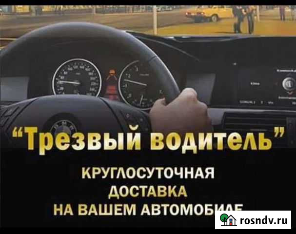 Трезвый водитель Куйбышев - изображение 1