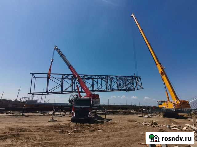 Работы автокраном г/п 50 тонн стрела 40 метров Саратов - изображение 1