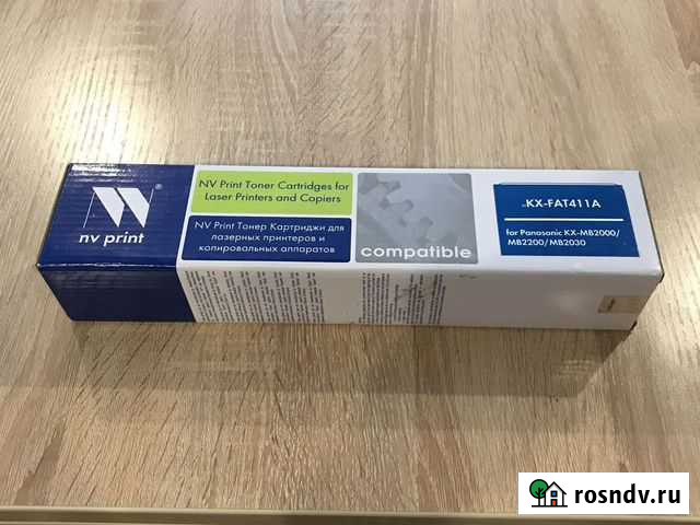 Картридж NV print KX-FAT411A Курган - изображение 1