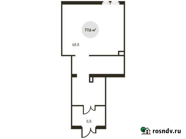 Продам помещение свободного назначения, 77.60 кв.м. Люберцы - изображение 1