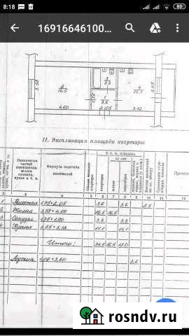1-комнатная квартира, 35 м², 1/5 эт. на продажу в Боровичах Боровичи - изображение 1