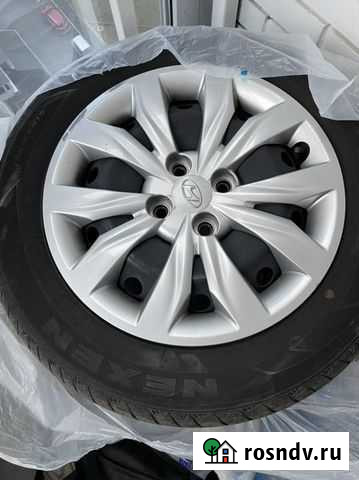 Комплект колес лето r15 hyundai solaris Уфа - изображение 1