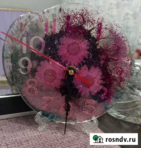 Изготовление часов из смолы) Красноярск - изображение 1