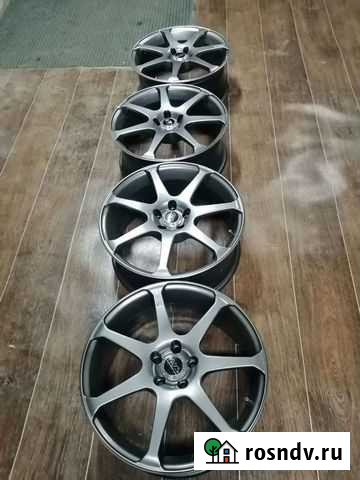 Диски AVS-7 R17 5x100 Япония Красноярск - изображение 1