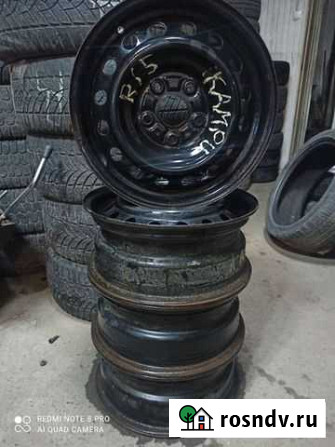 Диски 5*114.3 R15 60.1 Тойота Camry Corolla Прохладный - изображение 1