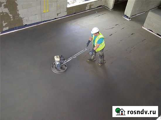 Полусухая стяжка пола / с гарантией / без посредни Подольск - изображение 1