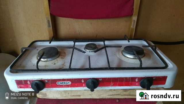 Газовая плита настольная бу Пикалево - изображение 1