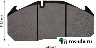 Колодки тормозные ASK с установочным комплектом Ракитное - изображение 1