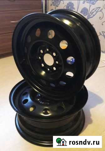 Пара штампованных дисков 4х100 тойота и т д Прокопьевск - изображение 1