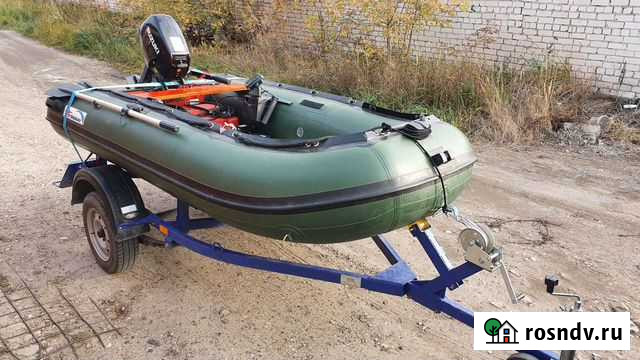 Stingray 320AL, suzuki 15DT, прицеп Дзержинск - изображение 1