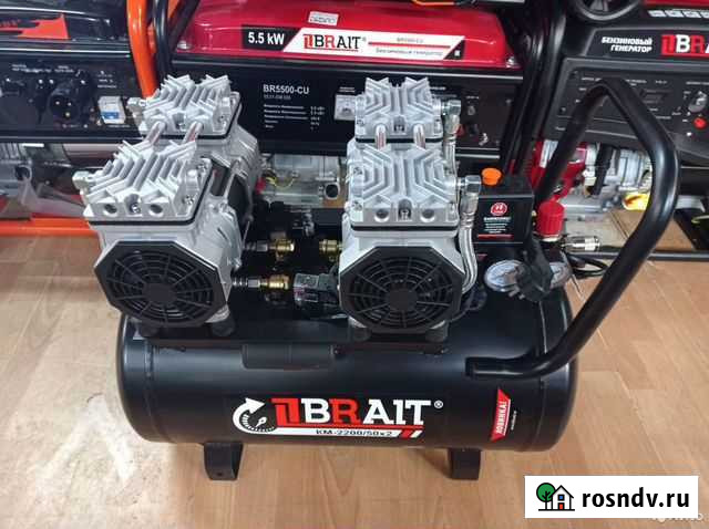 Компрессор безмасляный 50л 2,6 кВт 450 л/мин Введенское - изображение 1