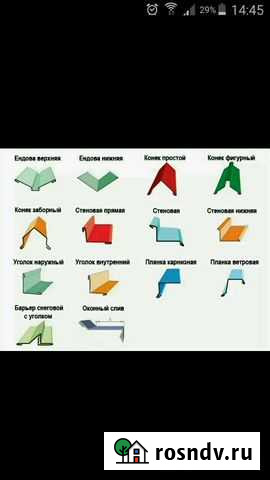 Доборные элементы для кровли и фасада Пермь - изображение 1