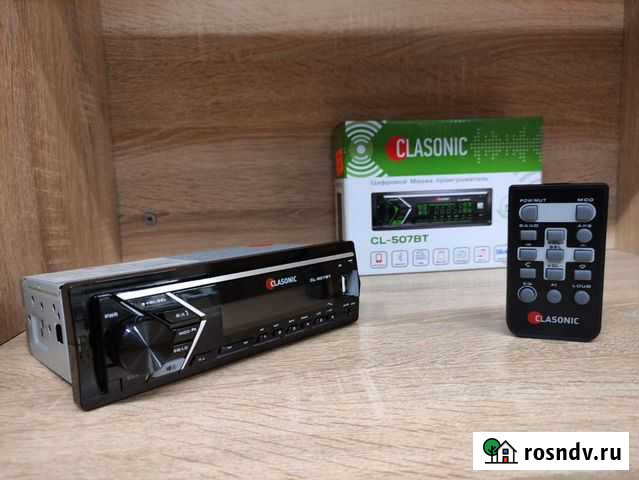 Оригинальная магнитола Clasonic блютуз AppControl Рубцовск - изображение 1