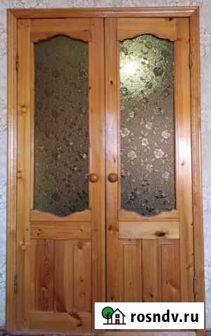 Дверь деревянная межкомнатная двойная Томск - изображение 1