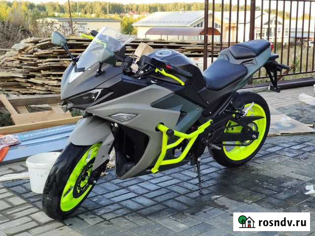 Электромотоцикл (реплика Yamaha R3) Новый Челябинск - изображение 1