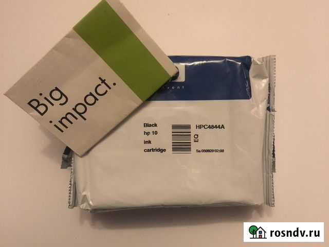 Катридж HP 10 Черный для струйнего принтера Орехово-Зуево - изображение 1