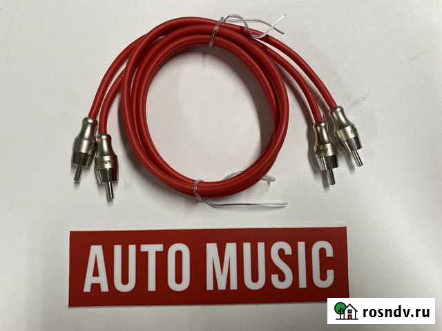 Межблочный кабель Aura RCA-B21SE Набережные Челны - изображение 1